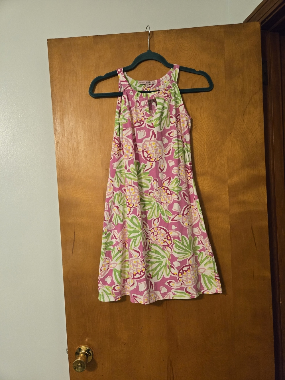 Barbara Gerwit Vintage Multicolored Sleeveless Dress Size S